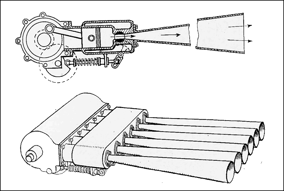 Неизвестный ВРД или некоторые примеры применения мотокомпрессорного двигателя. Неизвестный ВРД или некоторые примеры применения мотокомпрессорного двигателя.